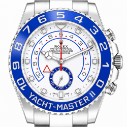 Rolex Yacht Master II 44MM White Dial 116680 Watch